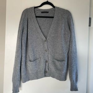 Jenni Kayne Gray Cardigan Sweater